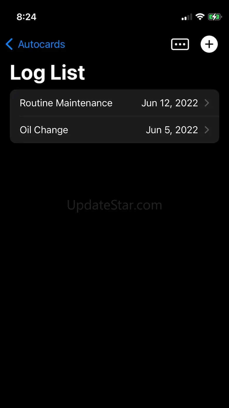 Autocards - Vehicle Log 1.3