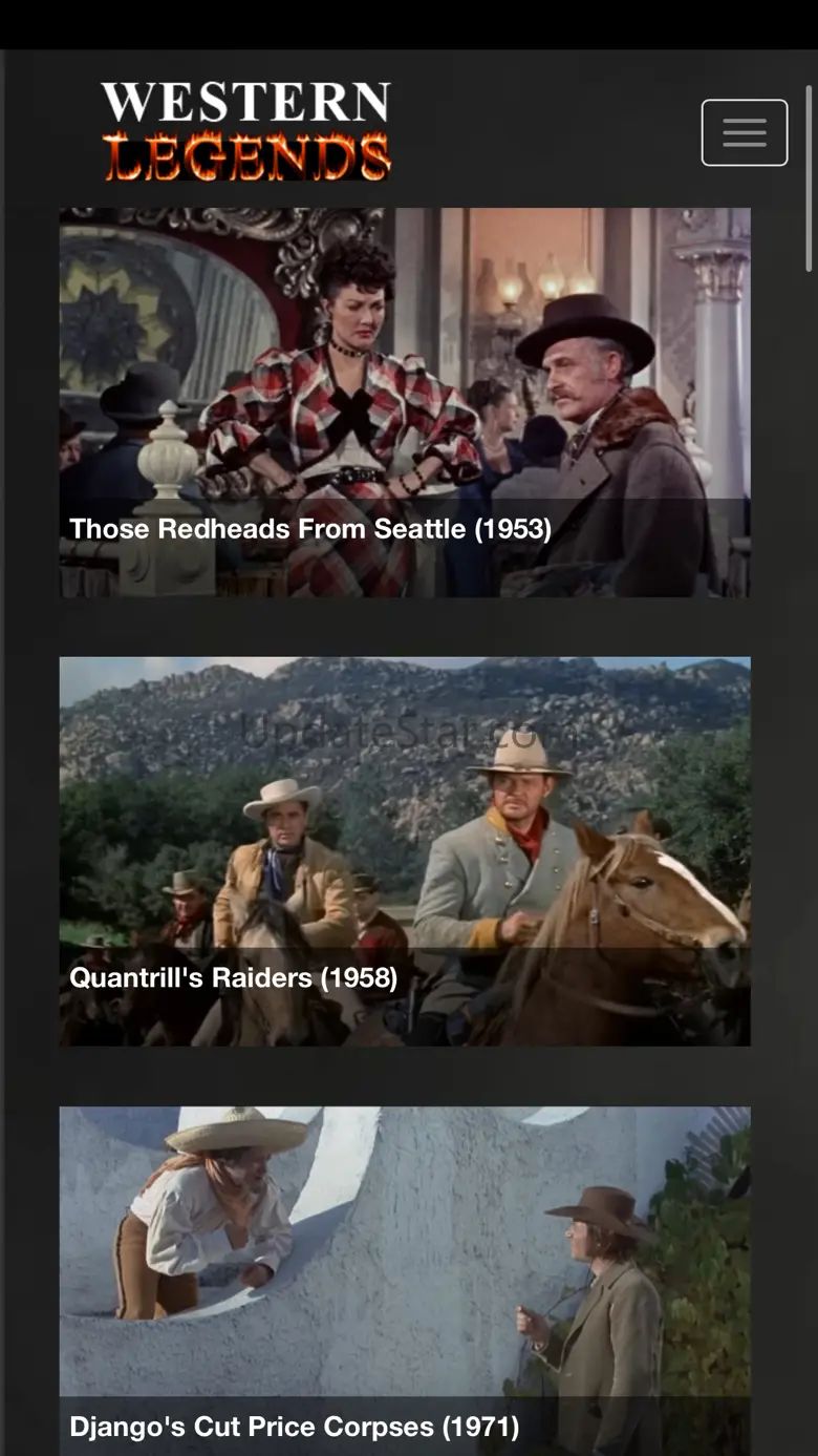 Western Legends Movies and TV 1.1