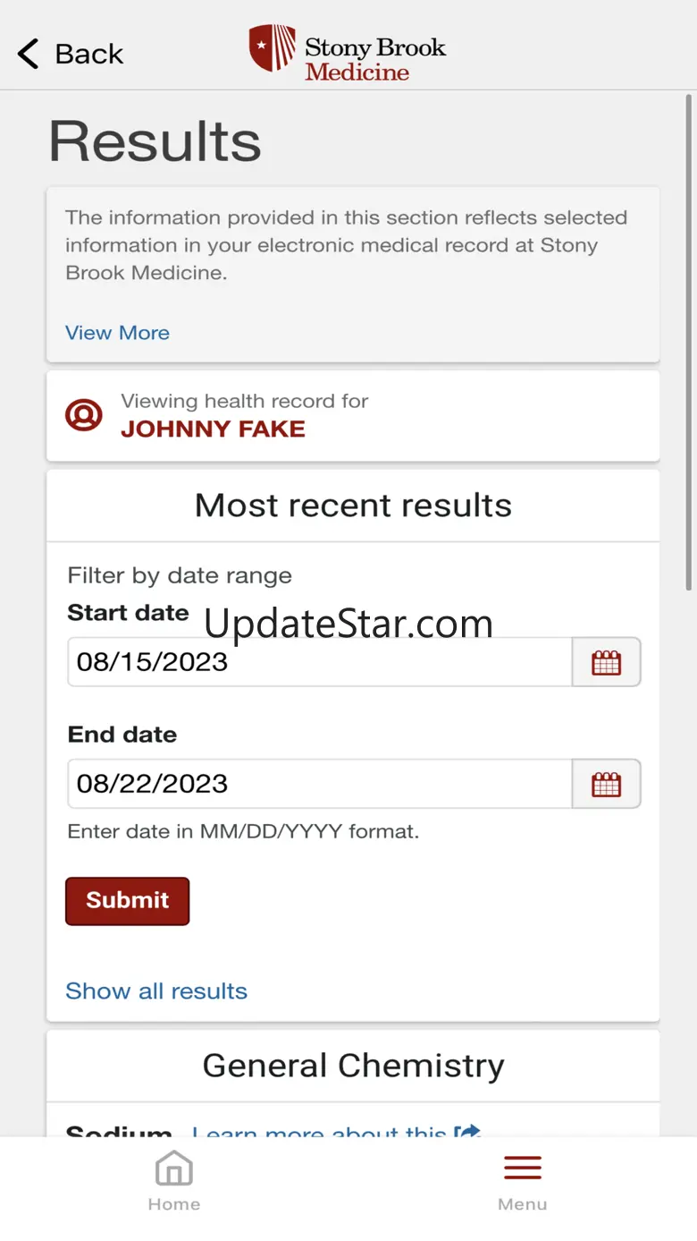Stony Brook Med Patient Portal 102.1.21