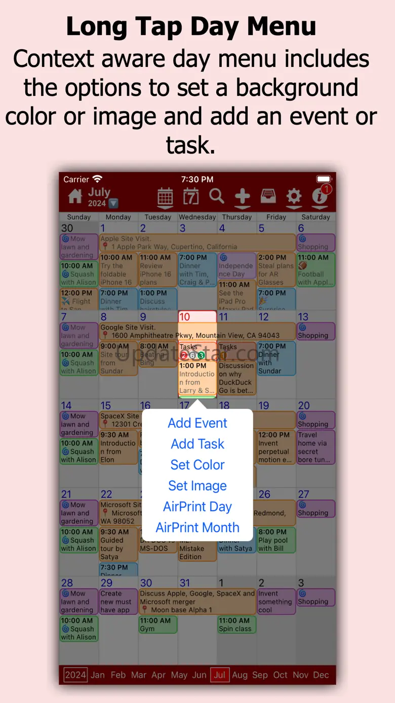 myCal PRO Planner 5.2