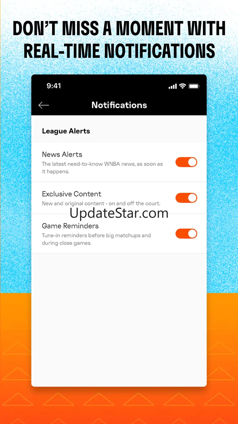 WNBA: Live Games & Scores 17.4