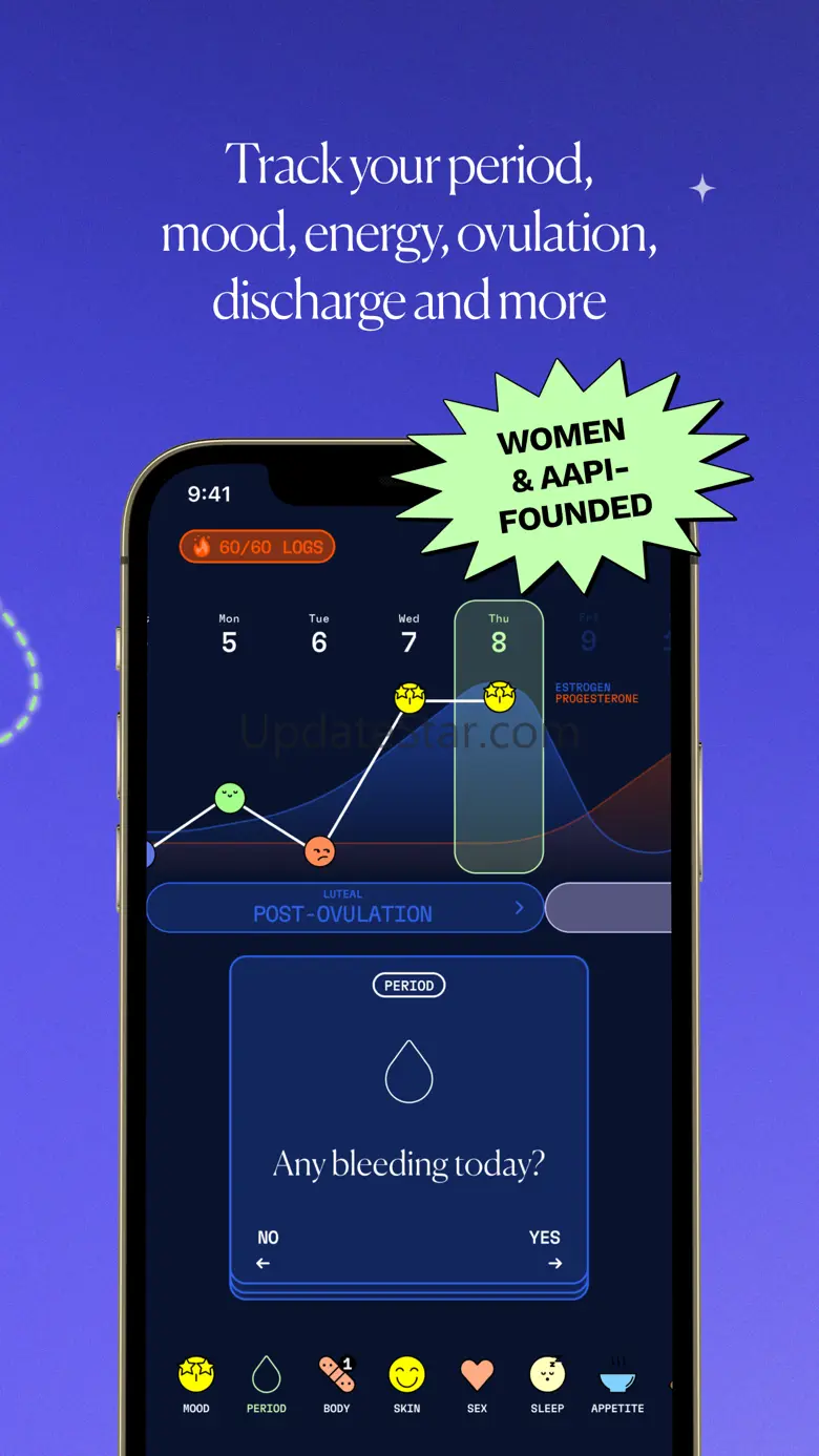 Aavia: Cycle Tracker & Planner 10.82