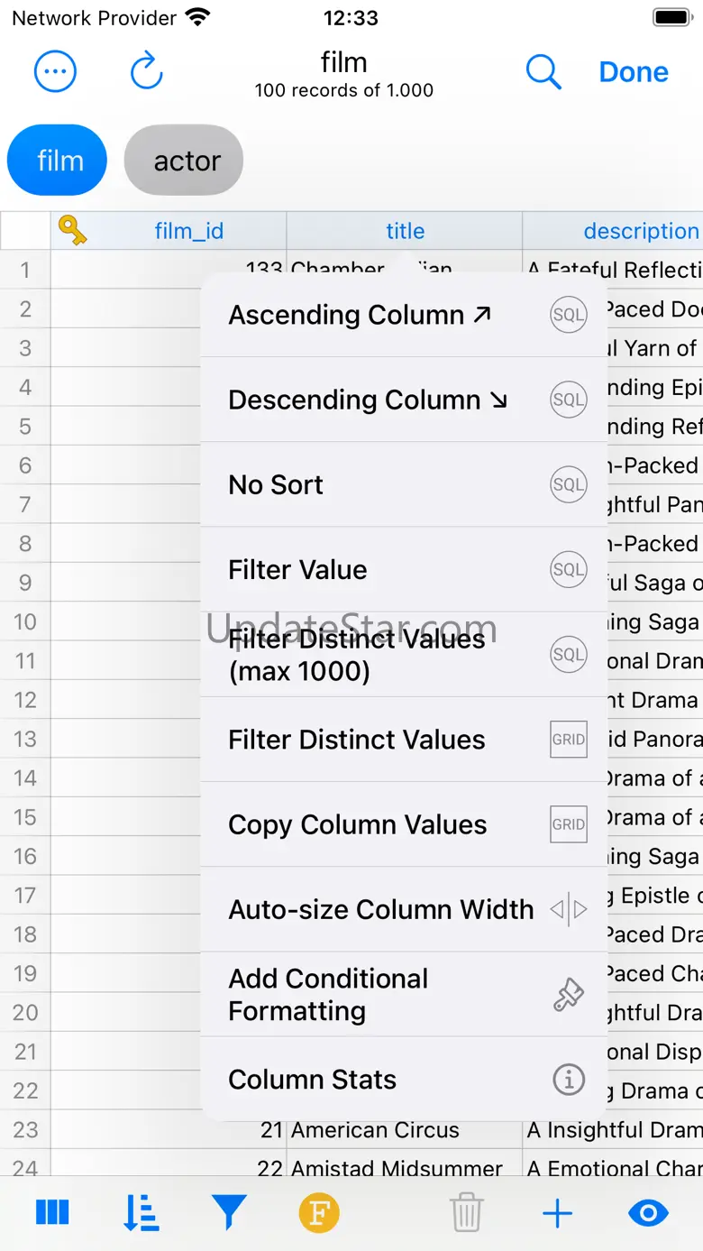 MySQL Mobile Client 36.1