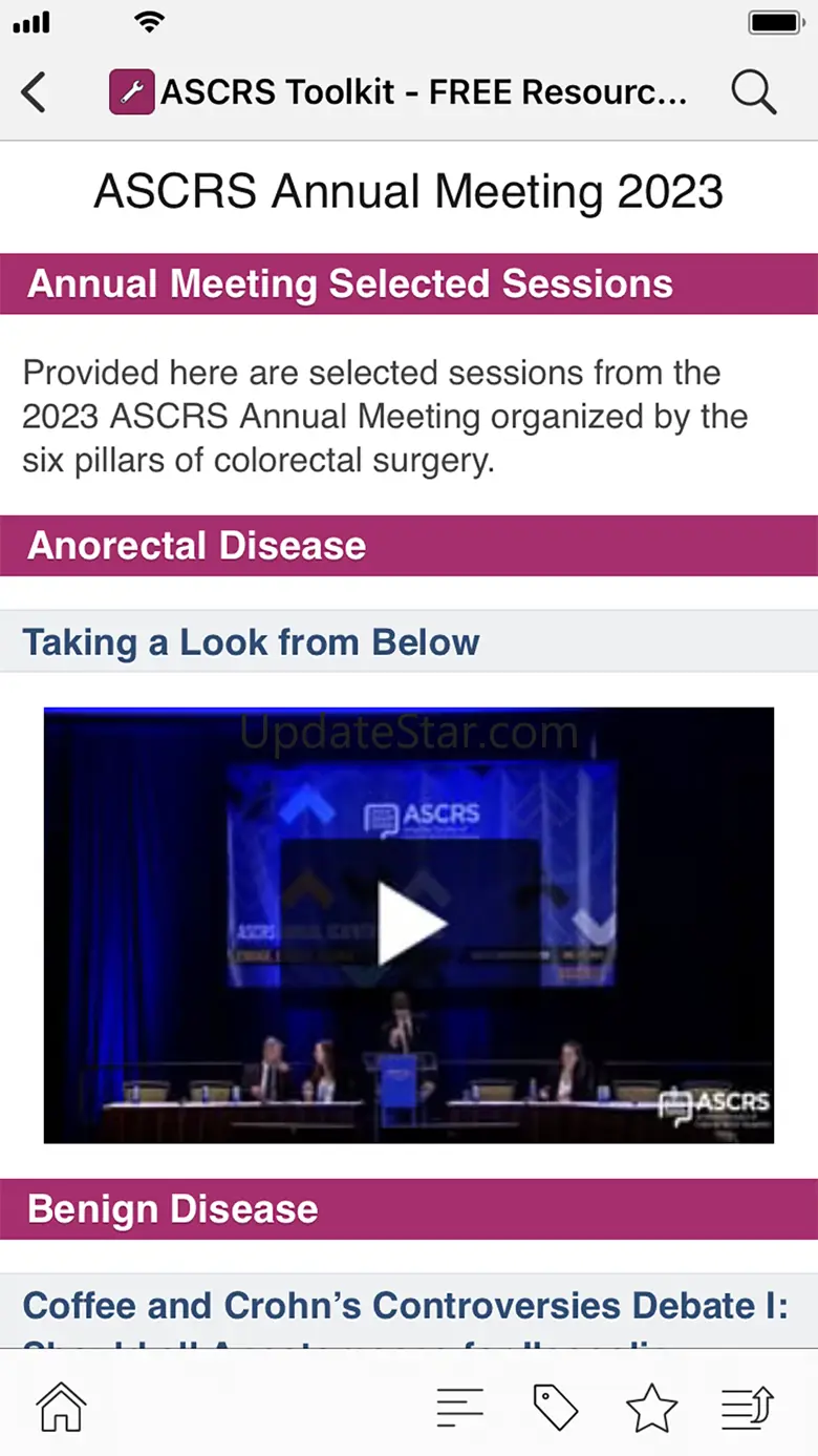 ASCRS-U: Colorectal Surgery 1.3