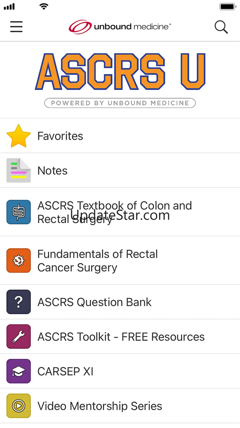 ASCRS-U: Colorectal Surgery 1.3