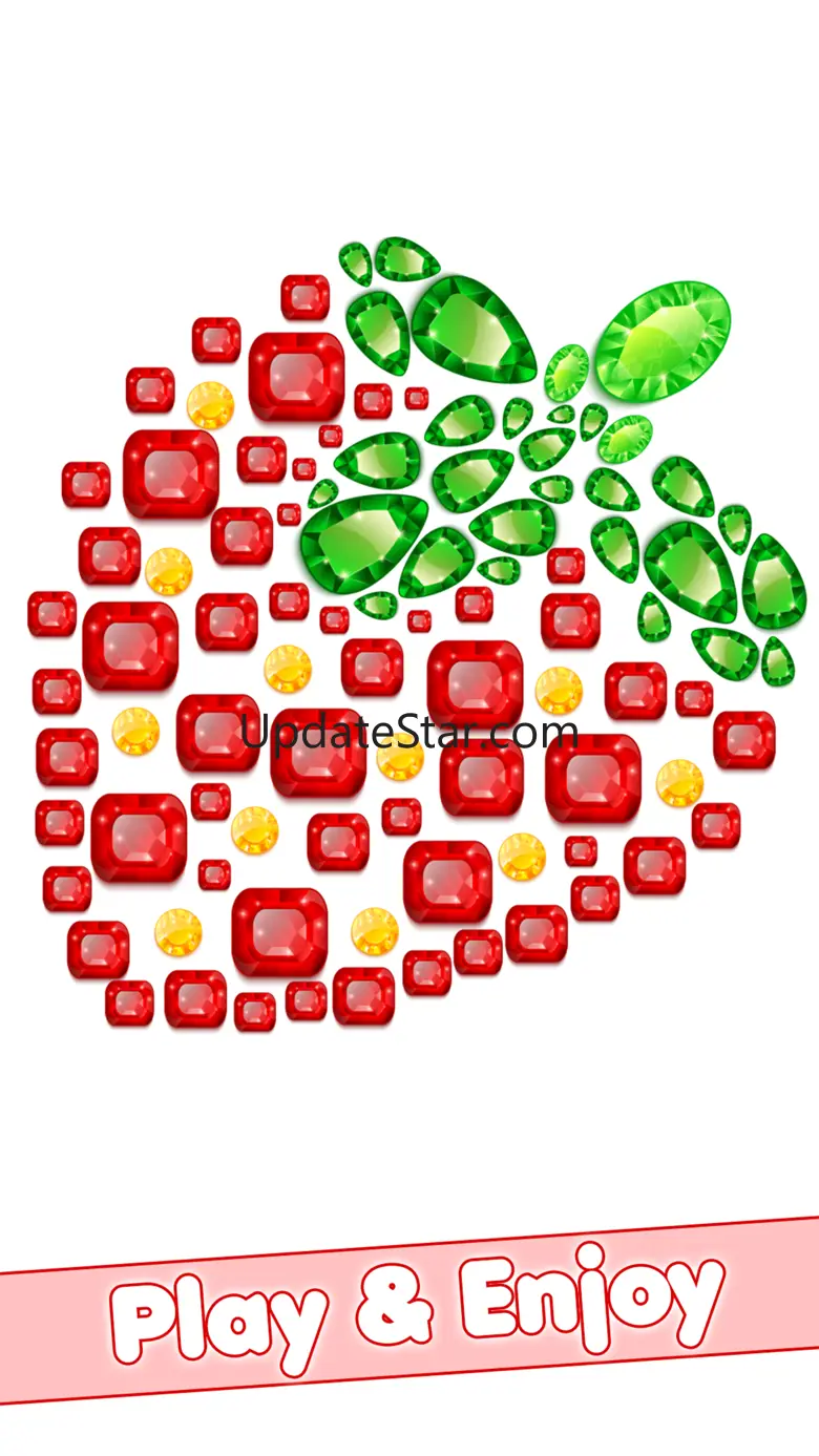 Gems Art Color By Number 2.8