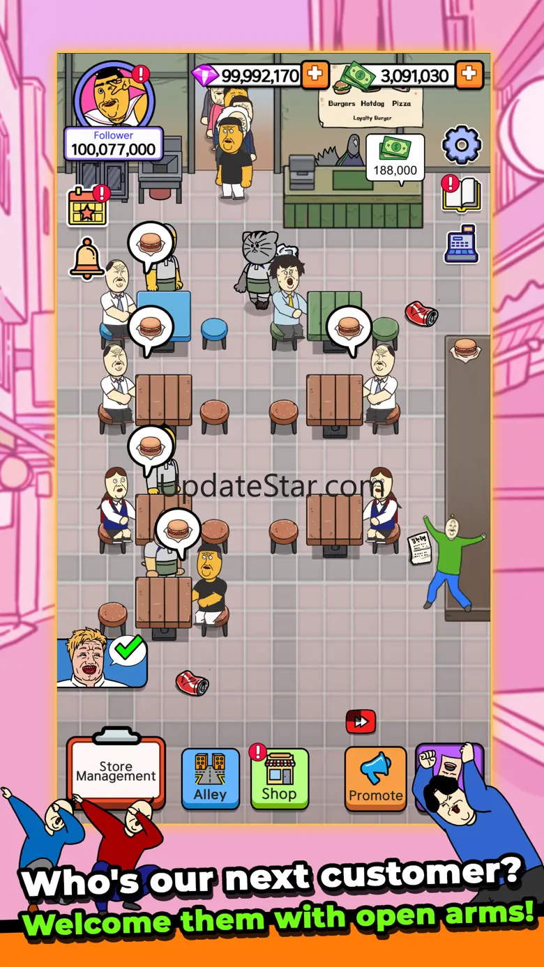 Alley Restaurant Tycoon 3.3.3