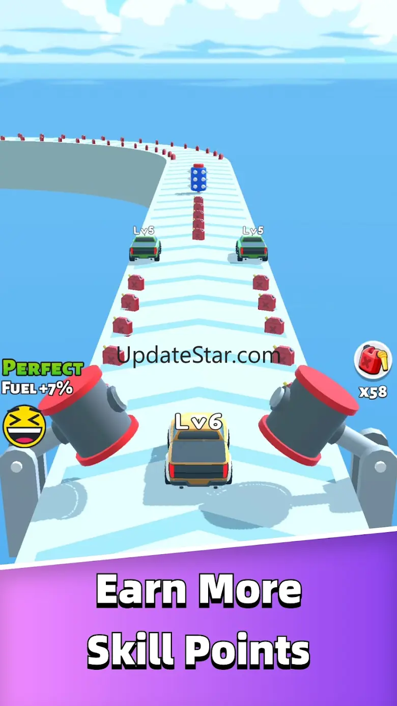 Merge Car Run - Evolution Race 2.2.2