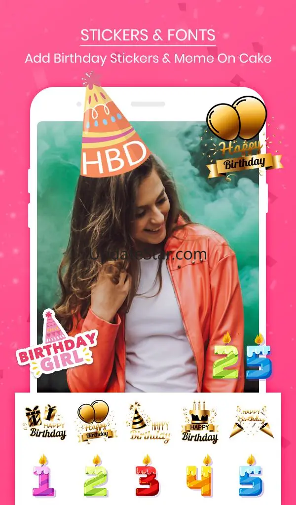Birthday Photo Frame SM v36