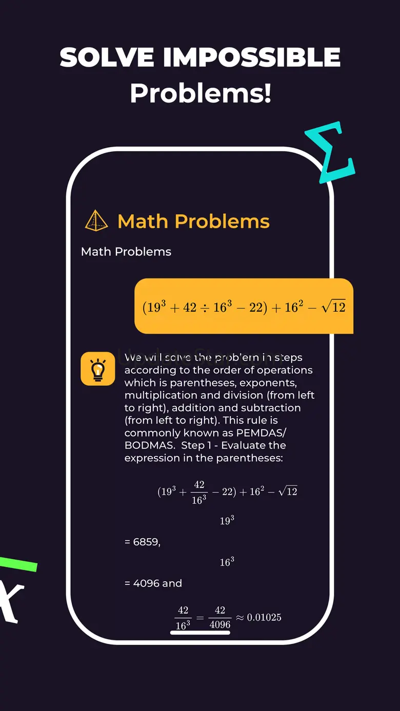 AI Math Solver: Problem Helper 1.2