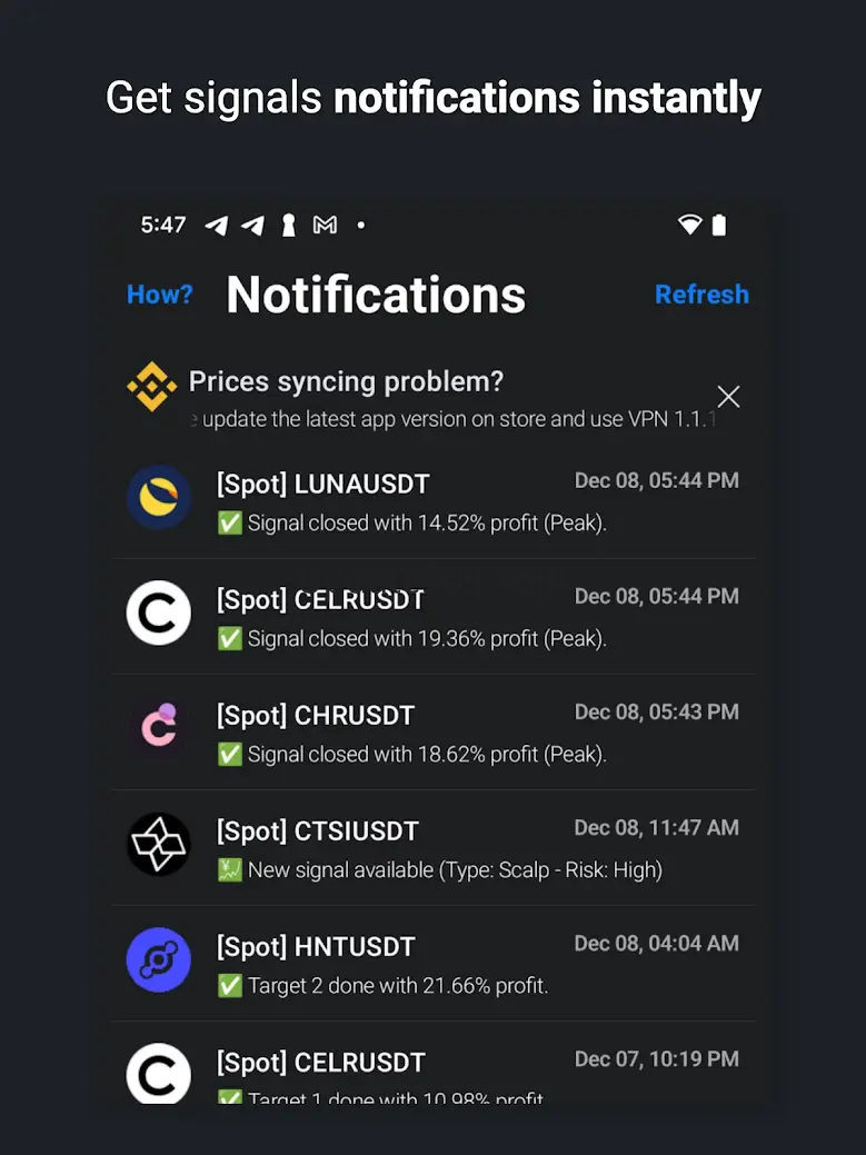 Crypto Trading App By Zyncas 14.3.1