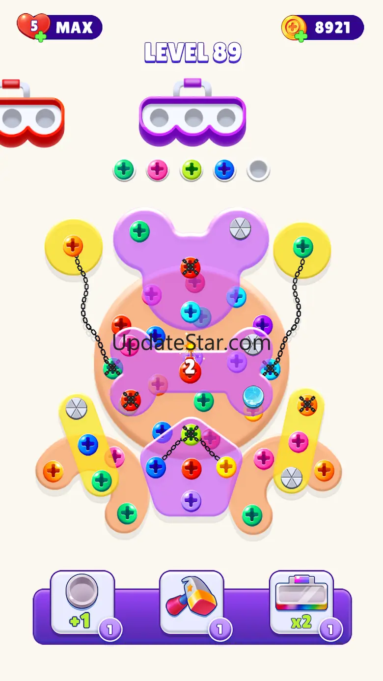 Unscrew Pin Jam Puzzle