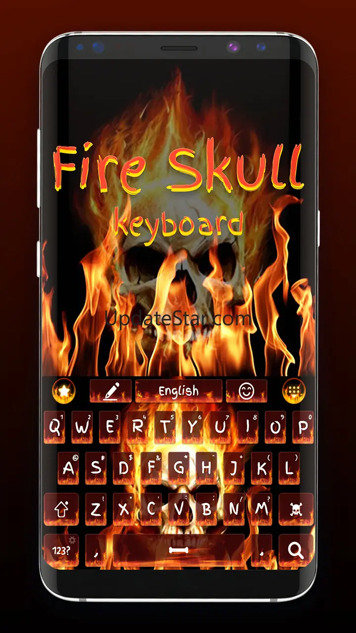 Fire Skull Keyboard 2.0.01