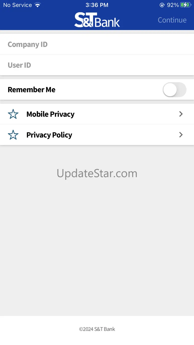 S&T Business Mobile Banking 6.0.2549