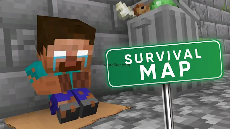 Hobo survival in Minecraft PE