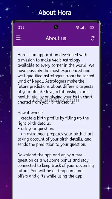 Hora Astrology and Horoscope 1.3.2