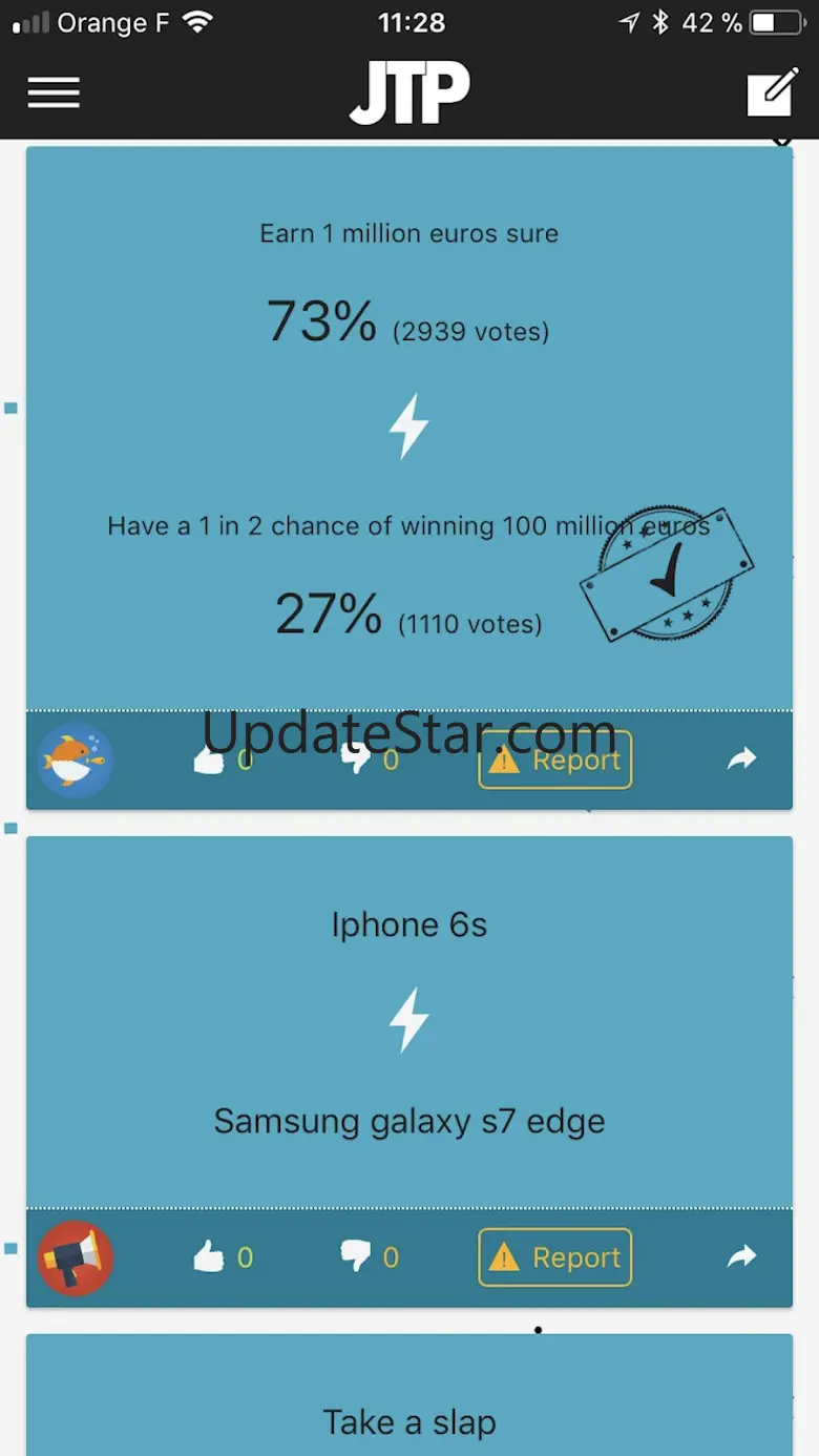 JTP - Would you rather game