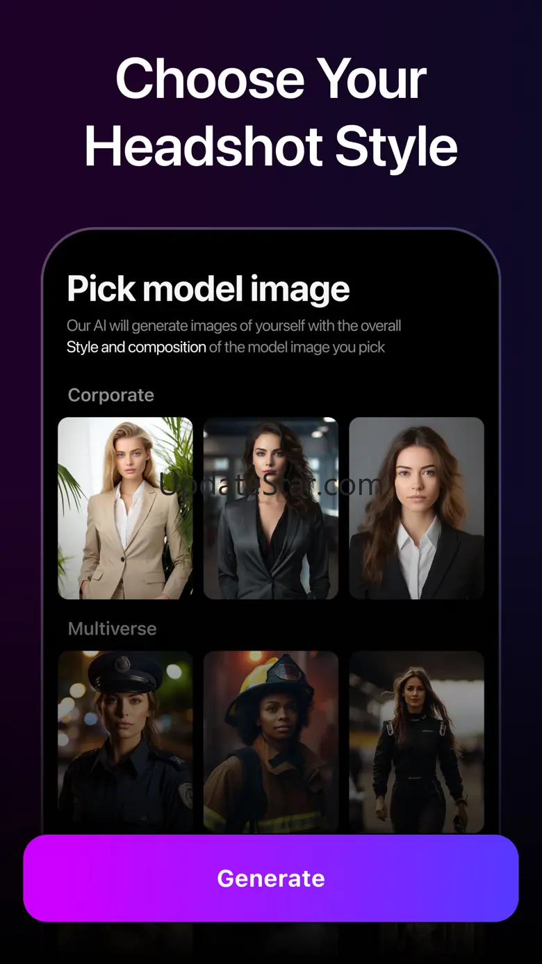 Profile Business Headshot AI 1.1