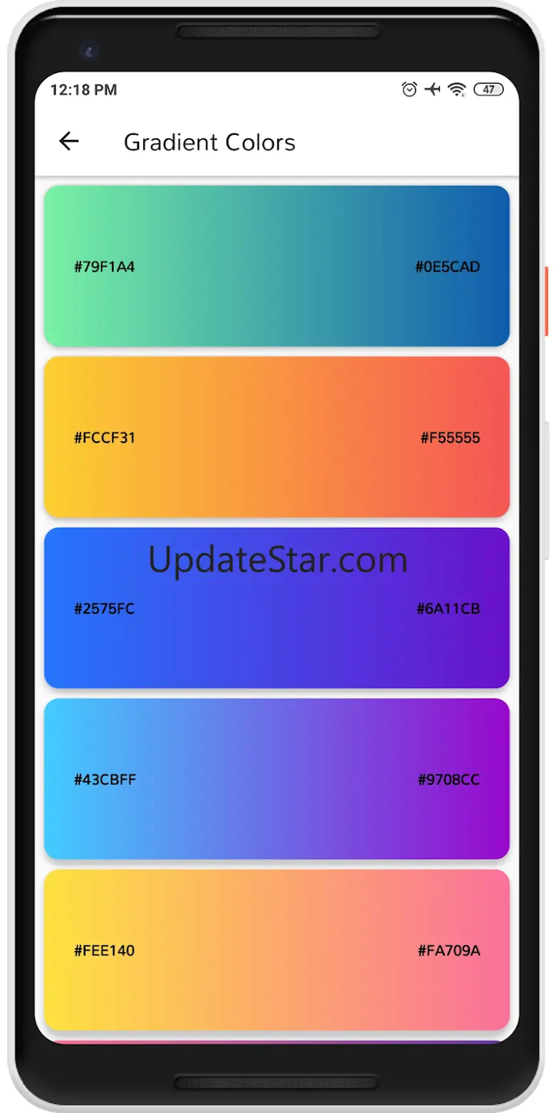Material Design Color Palettes 4.2