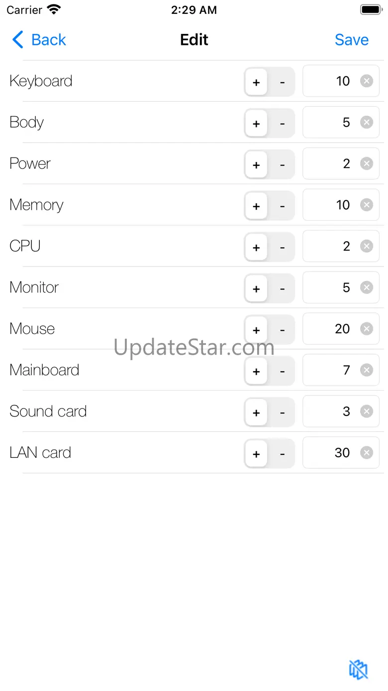 Order List - Quote 5.1.9
