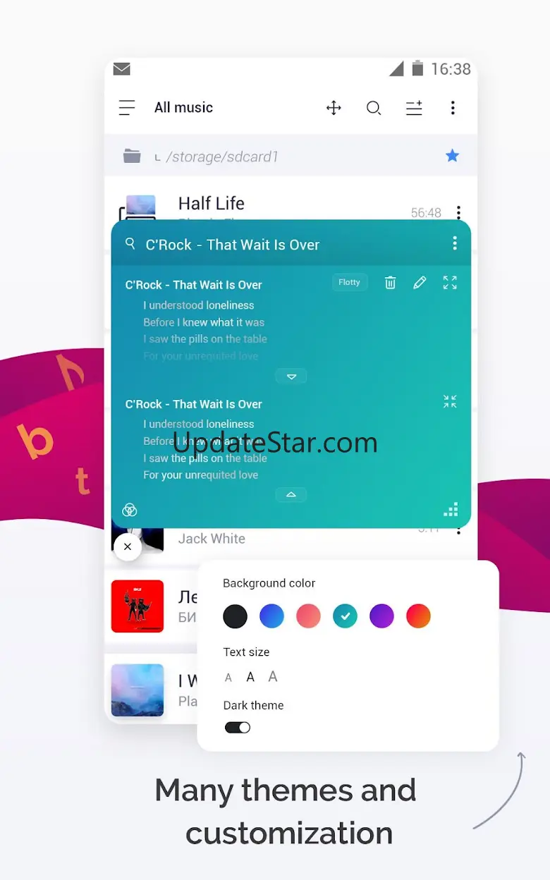 Flotty - Lyrics and Player 1.0.3