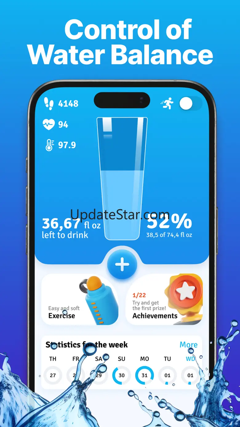Heart Rate & Water Tracker App 1.0.10
