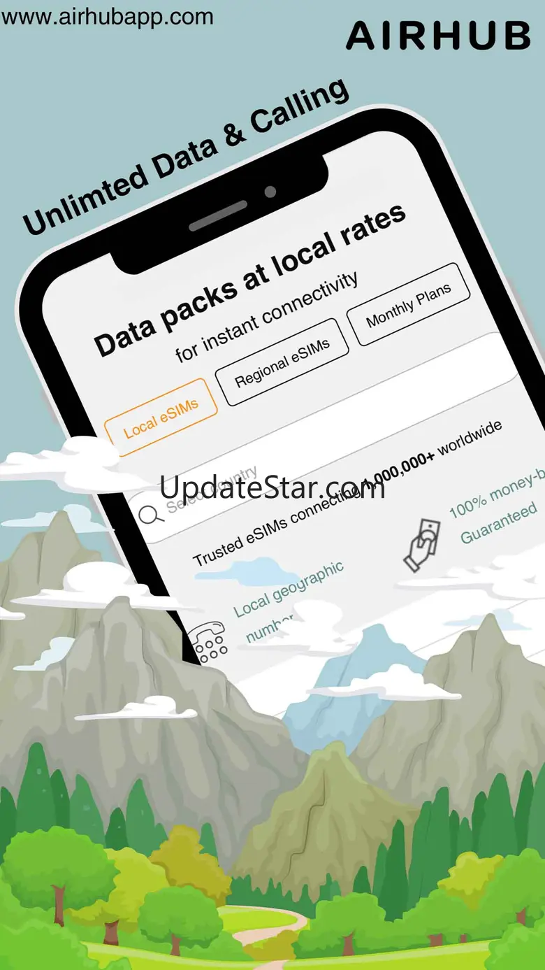 AirHub eSIM Call & Data Plans 1.3.3