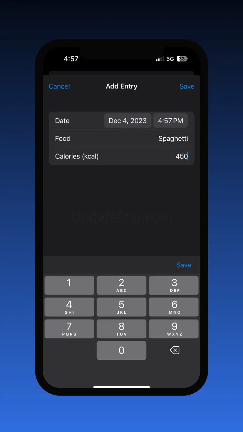 Minimal Calorie Tracker 4.0