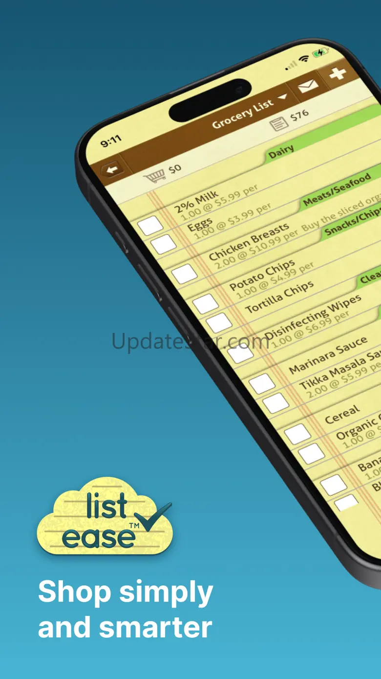 List Ease: Shared Grocery List 3.14