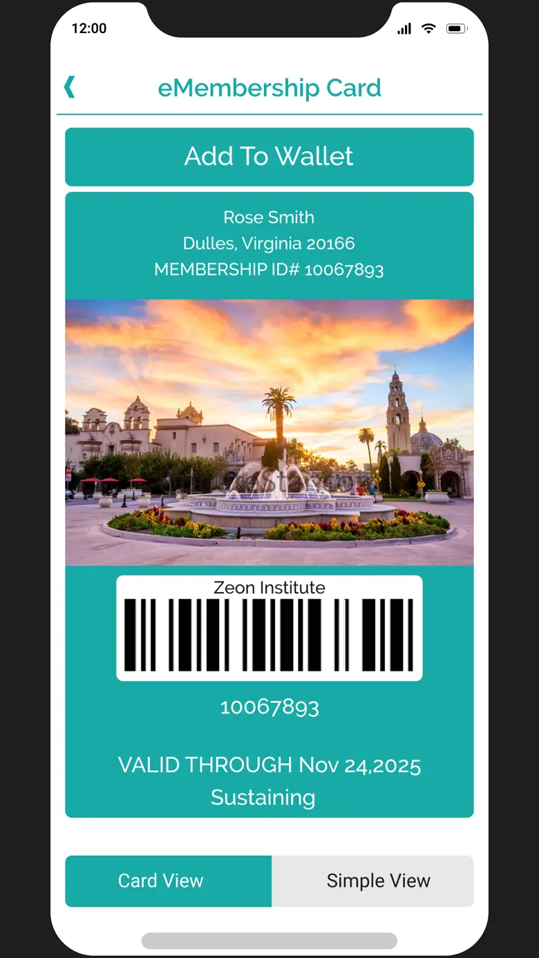 eMembership Card 3.0.0