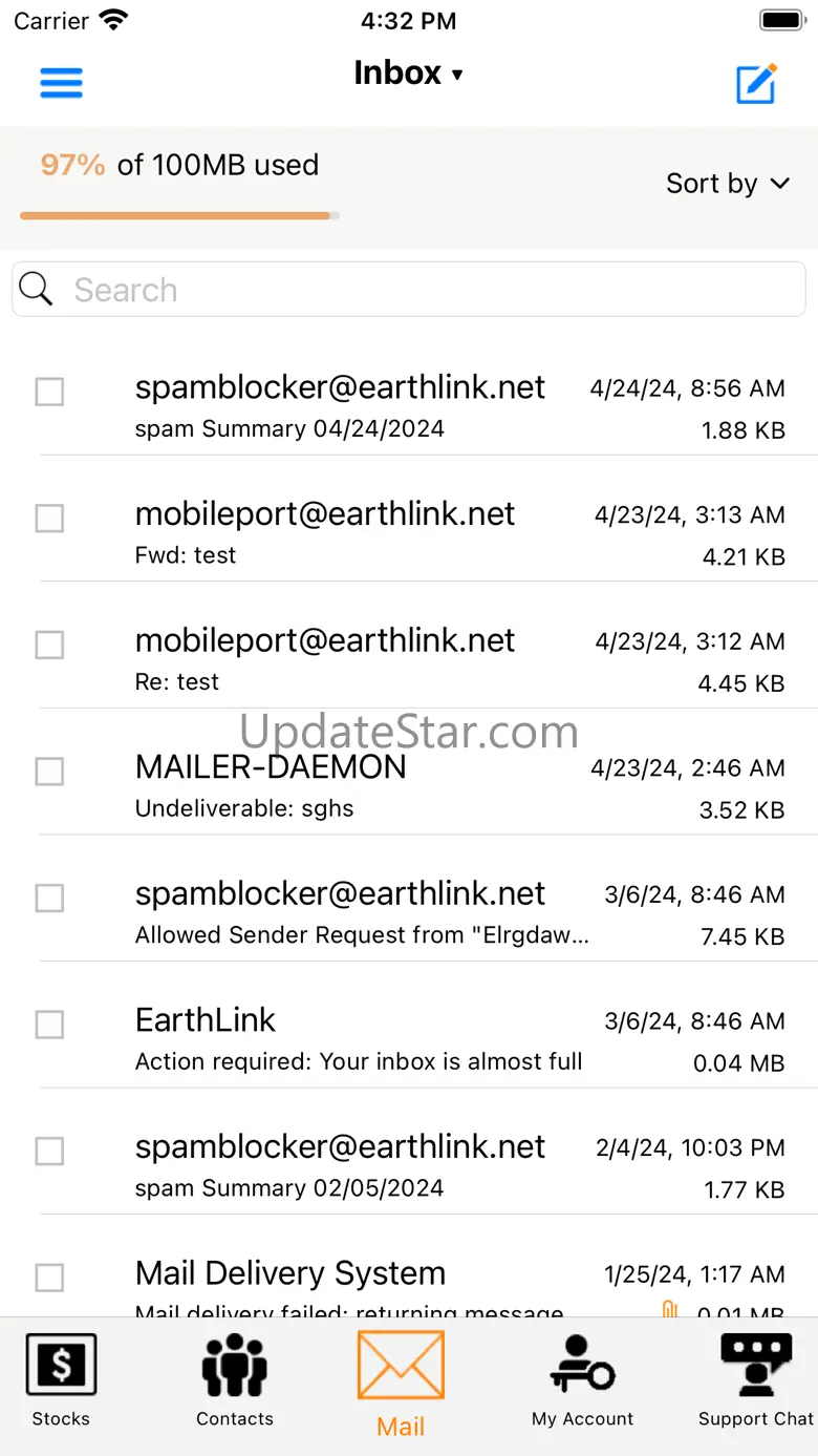 myEarthLink 4.82
