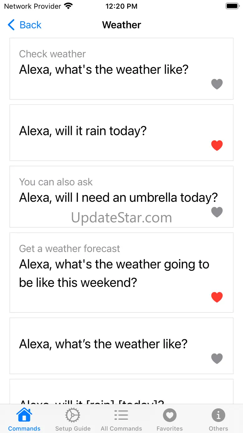 Commands for Echo Dot 1.5
