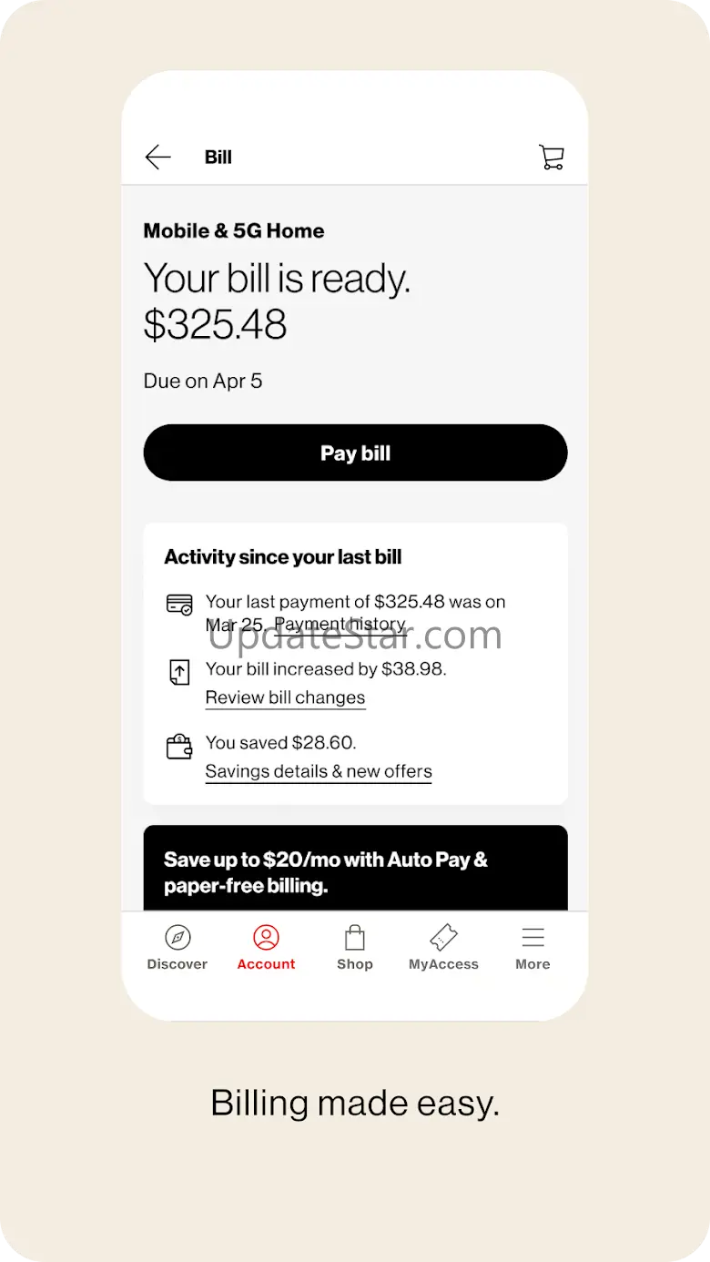My Verizon 20.0.2