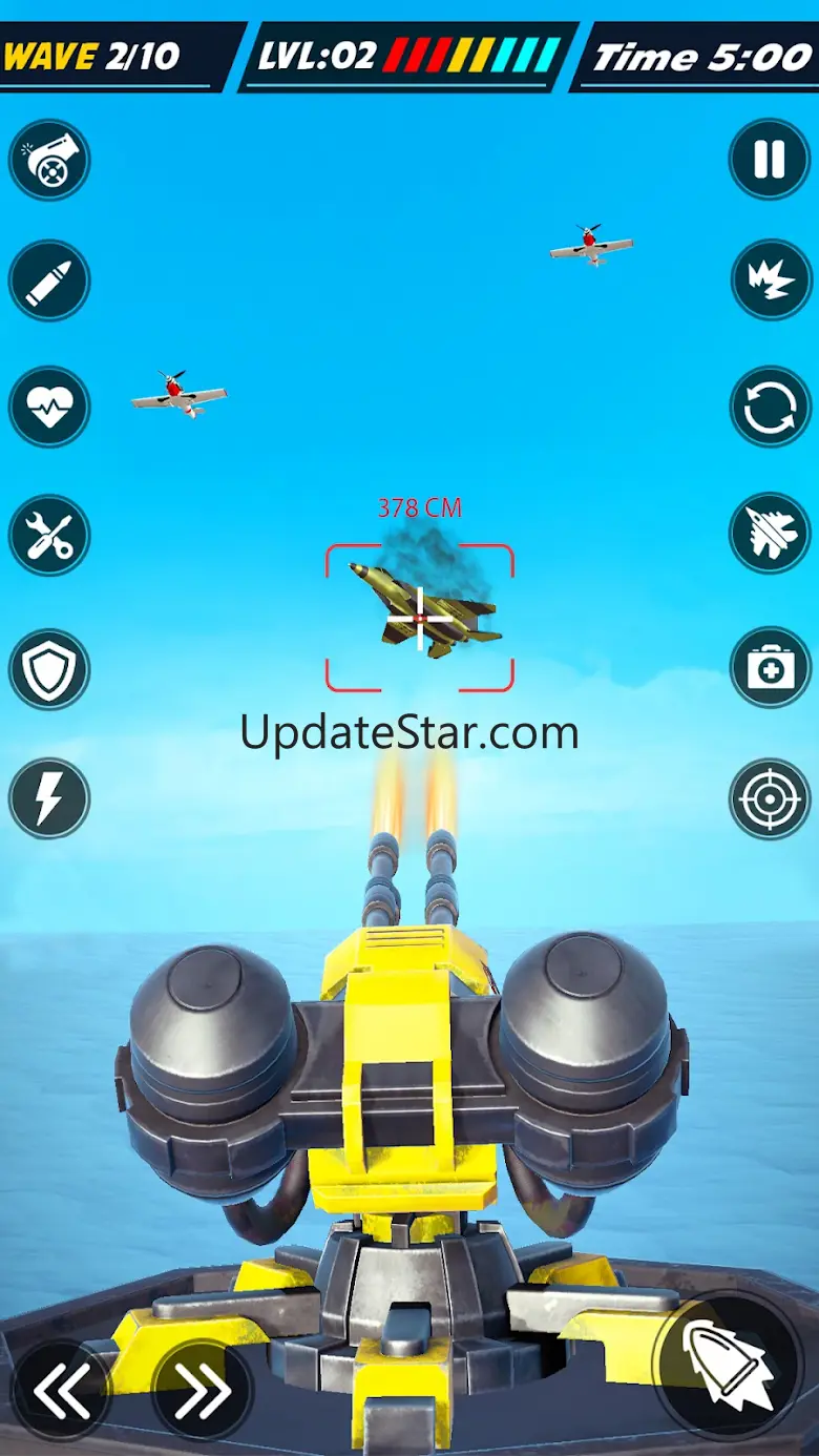 Airplane Attack: Turret Battle 0.022