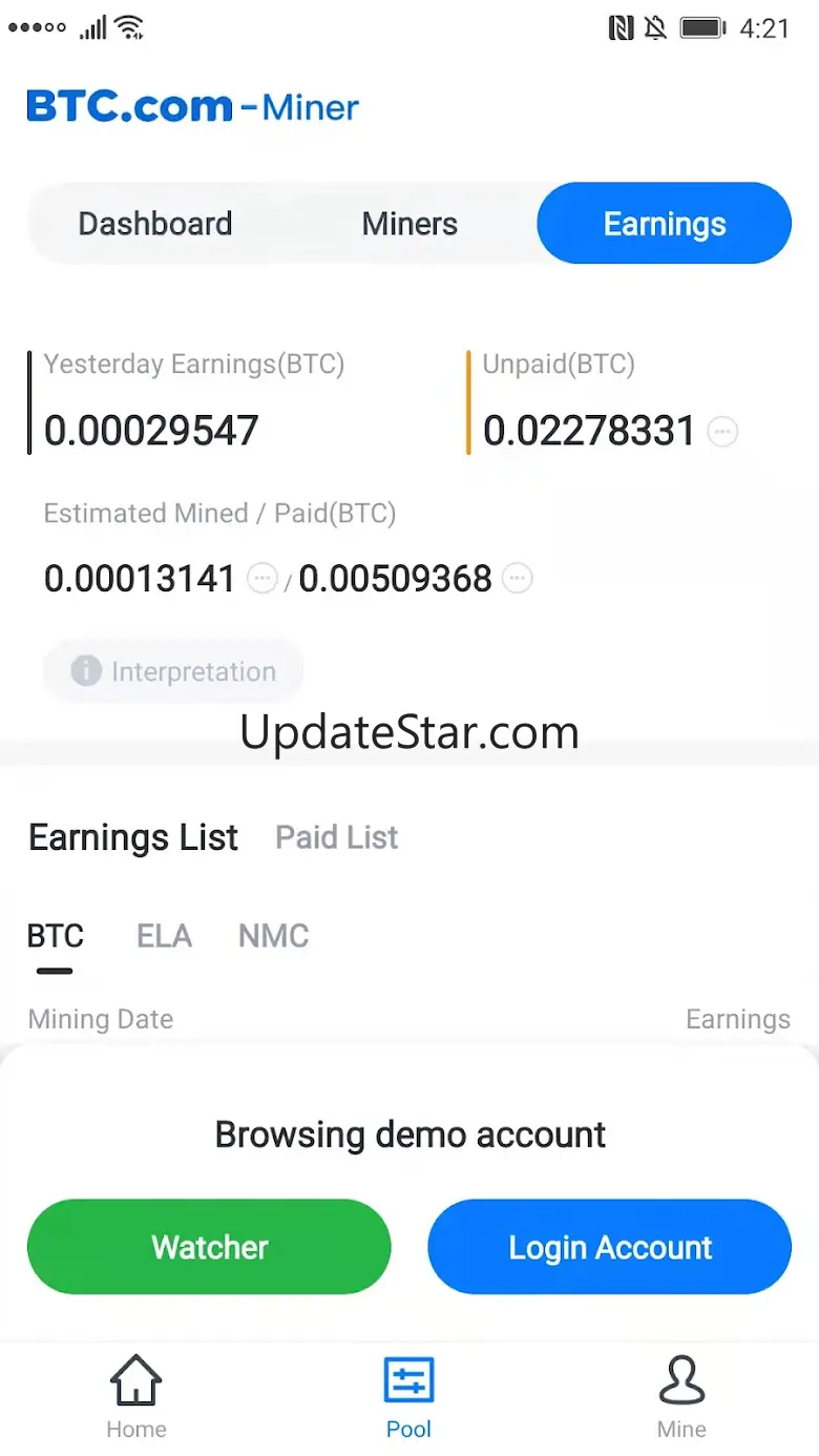 BTC.com - Leading Mining Pool 2.3.3