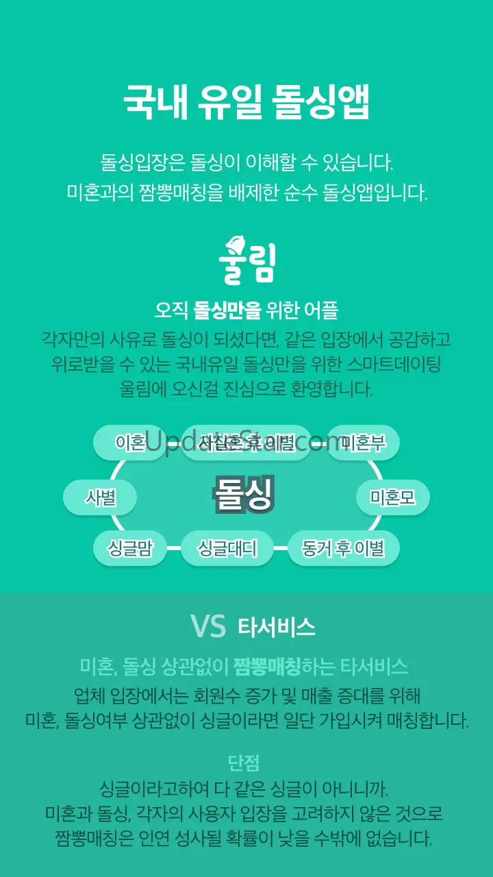 울림 - 돌싱, 이성친구 소개팅, 데이팅앱(결혼 재혼) 3.1.4