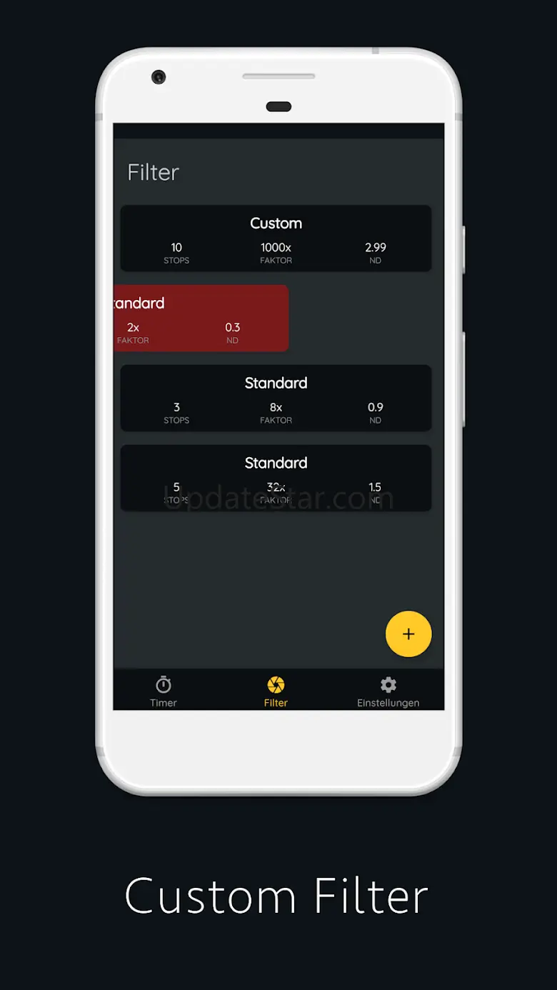 ND Filter Calc (DSLR) 2.0.7