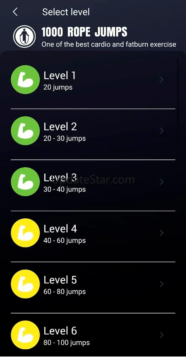 1000 jumping rope  BeStronger 1.4.6