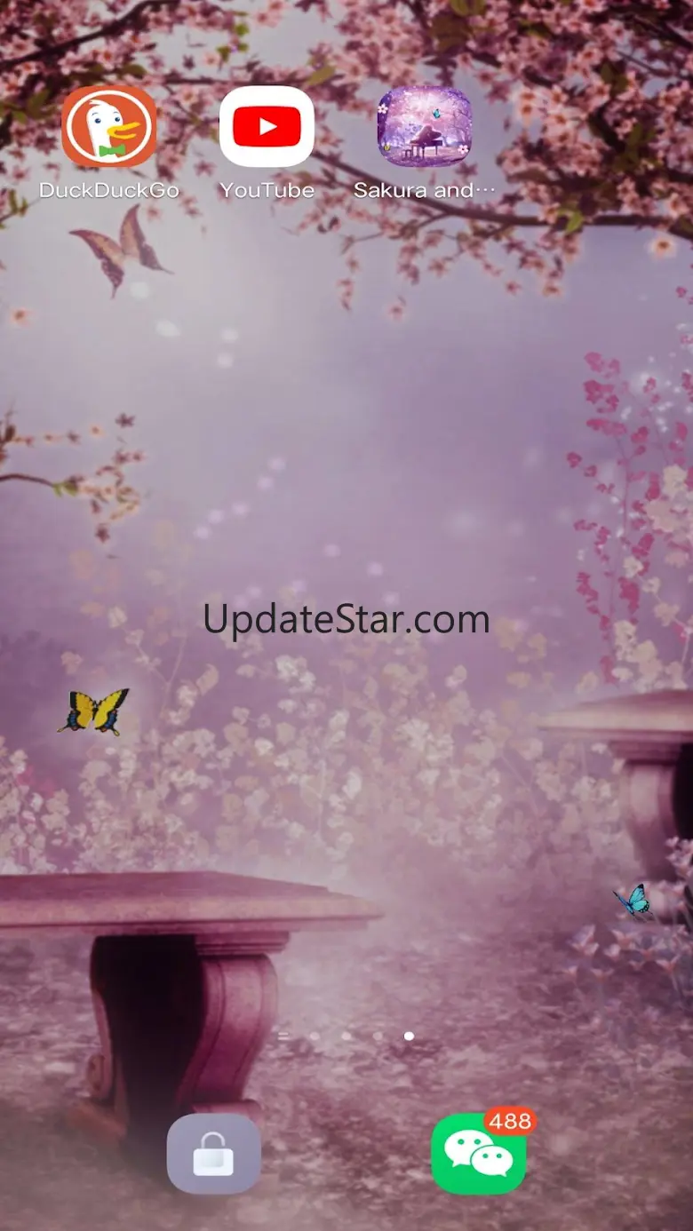 Sakura and Butterfly LWP 1.5