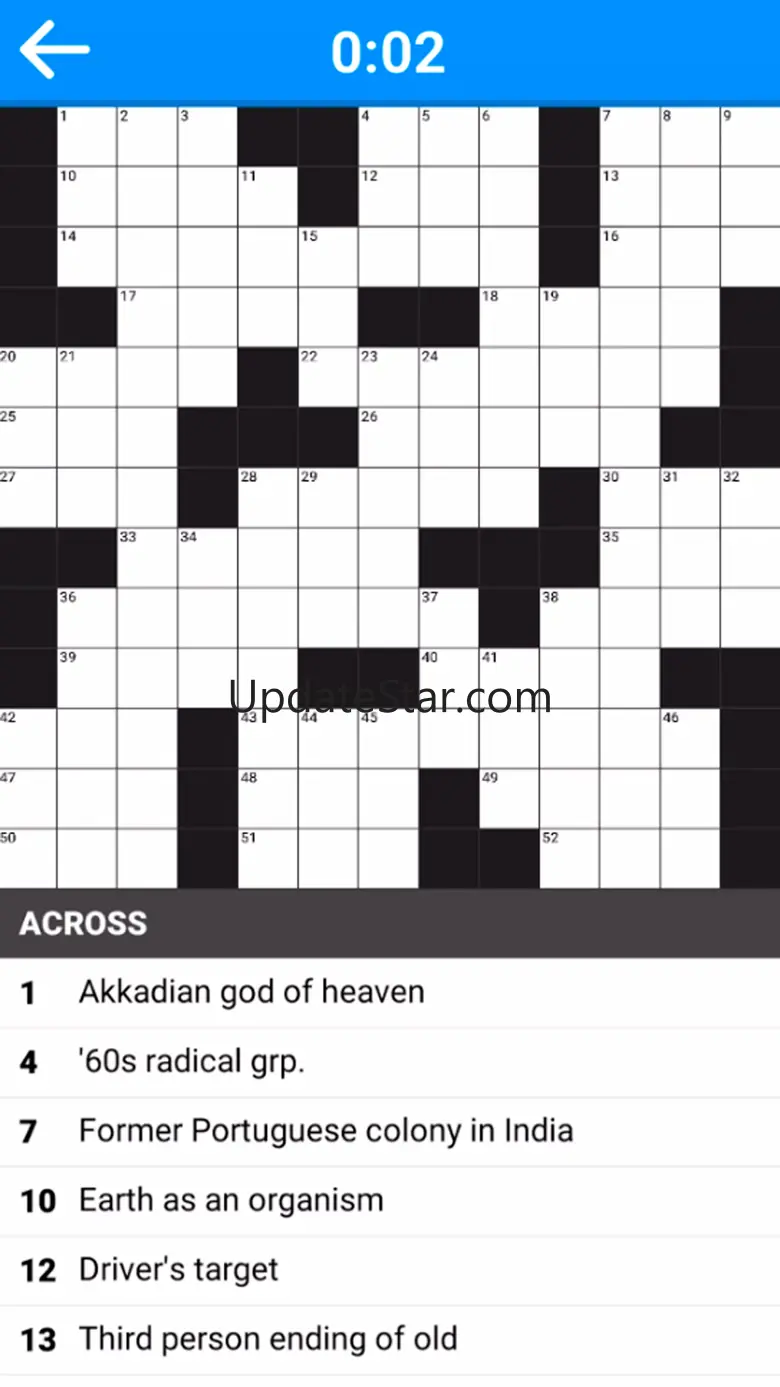 Crossword 2024 2.9