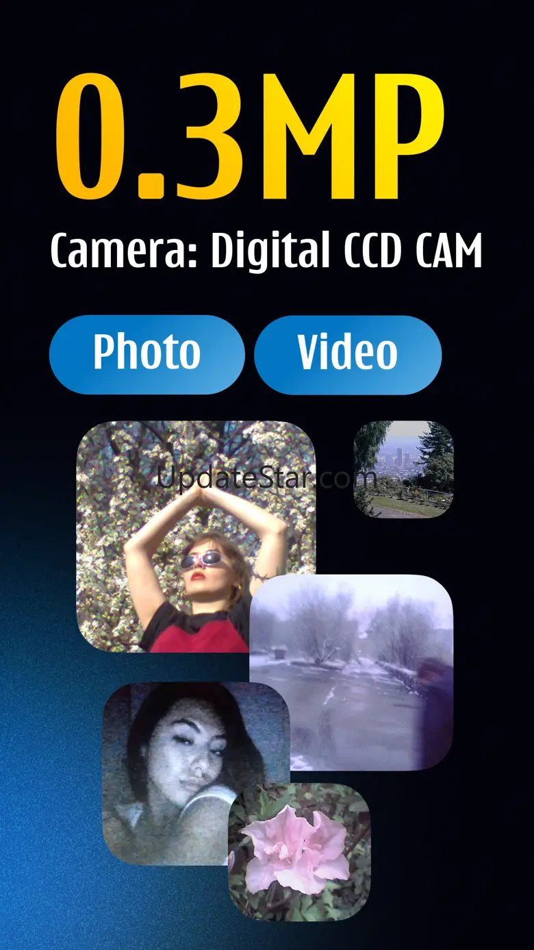 0.3MP Camera: Digital CCD CAM 1.0