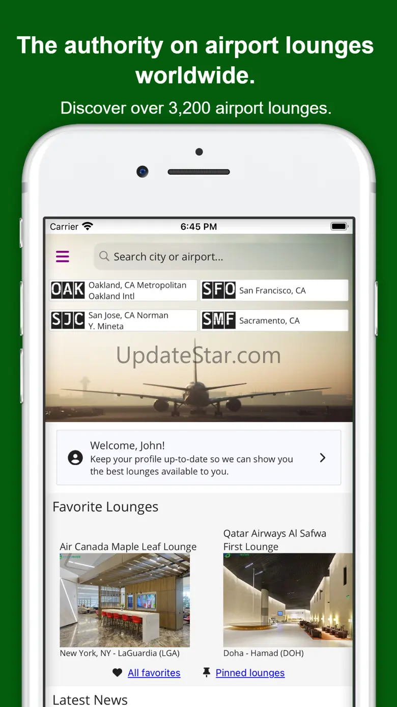 LoungeReview: Airport Lounges 1.0.87