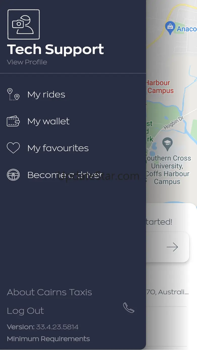 Cairns Taxis Booking App 34.5.10