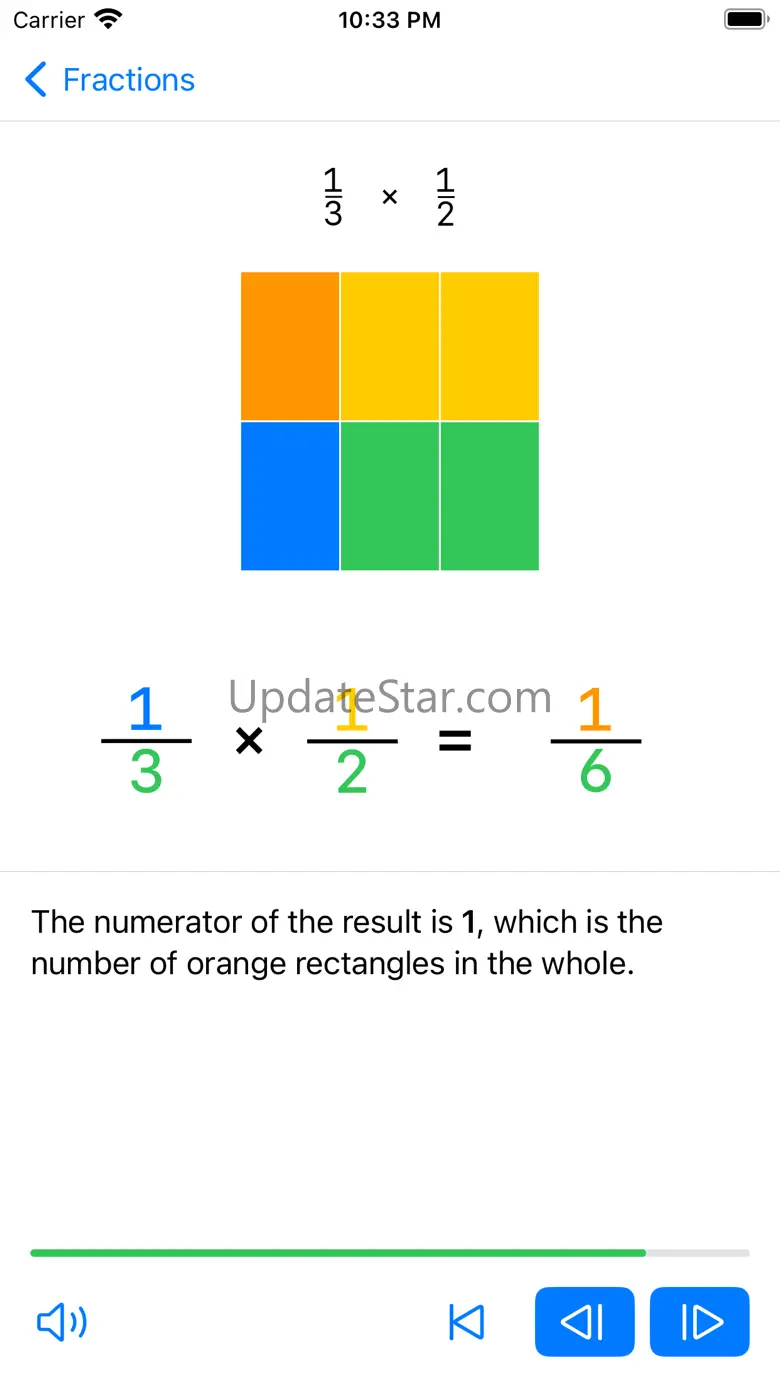 Fraction Steps: Learn Visually 1.0.0