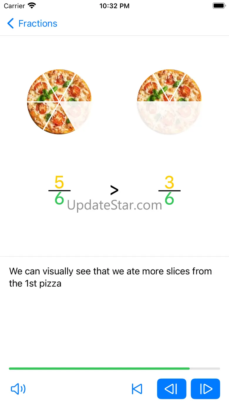 Fraction Steps: Learn Visually 1.0.0