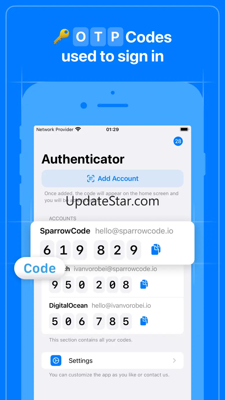 TOTP Authenticator 2FA 2.7.7