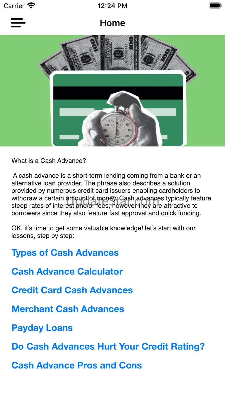 Cash Advance Loan Guide 1.0