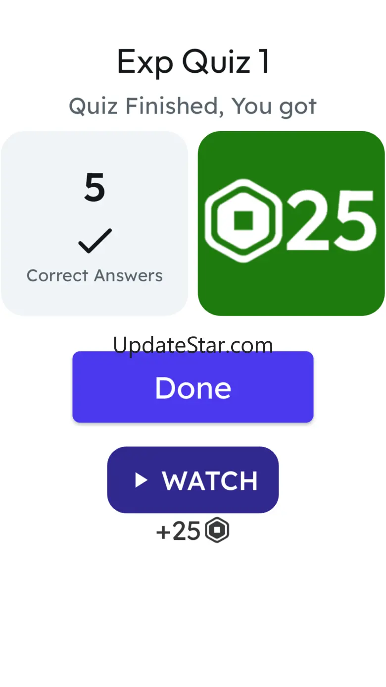 Robux Ultimate Quiz for Roblox 1.3.5