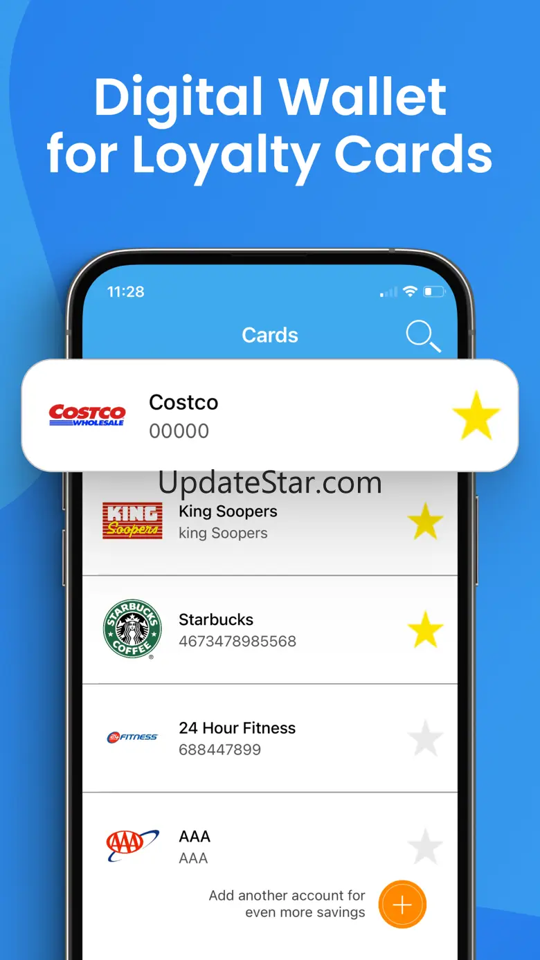 Key Ring Rewards Card Wallet 11.57