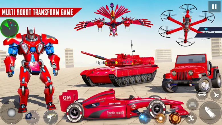 Multi Robot War Car Robot Game 1.1.9